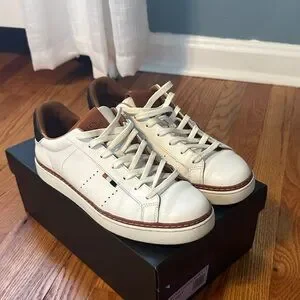 Allen Edmonds | Shoes | Mens White Allen Edmonds Alpha Laceup 7d Used ...